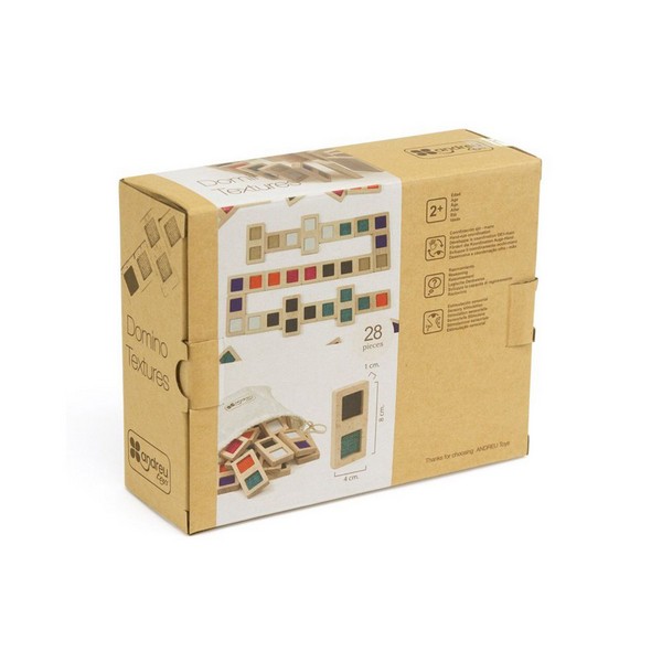 Продукт Andreu toys - Сензорно домино за тактилно разпознаване - 0 - BG Hlapeta